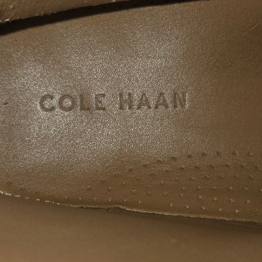 Sz 9.5 M Mens Cole Haan Williams Brown Leather Wingtip Chukka Boots VGUC